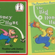 The first edition of The Big Honey Hunt, and a reprint with updated artwork